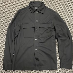 H&M black button up, size medium.